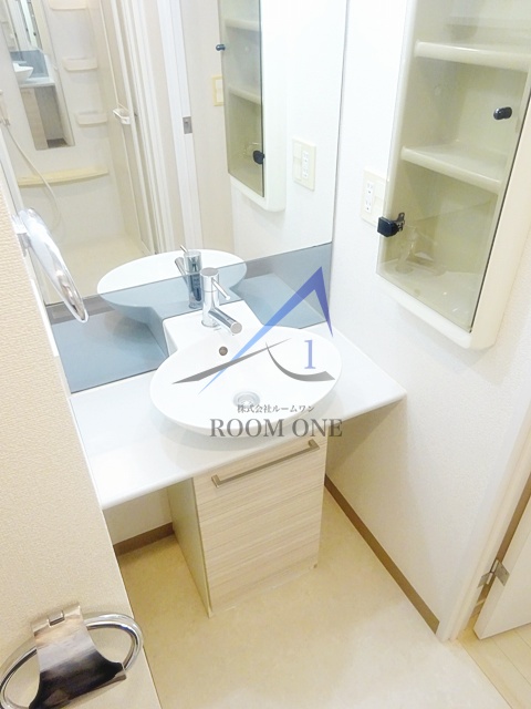 洗面設備　洗面台です。