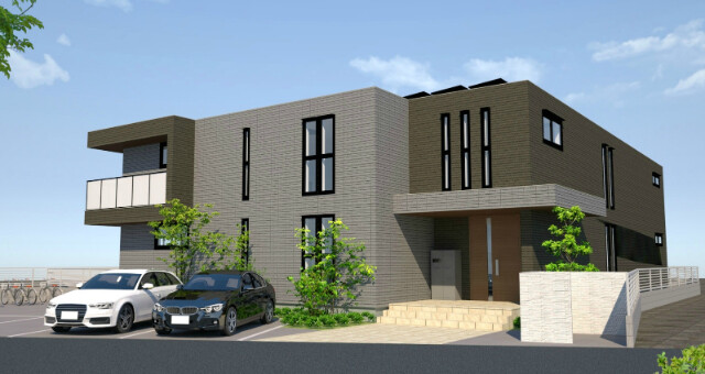 建物外観　完成予想図