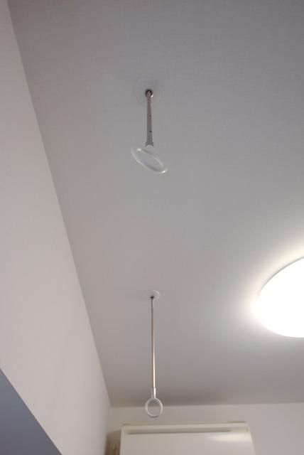 その他設備　室内物干し