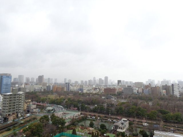 眺望　木場公園を一望