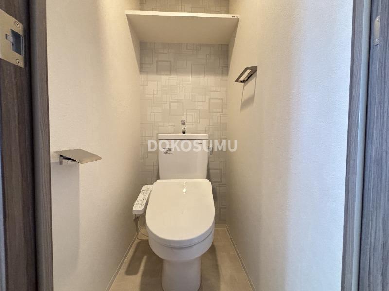 トイレ　毎日使う場所だからこそ、心地よさと清潔感にこだわりました。