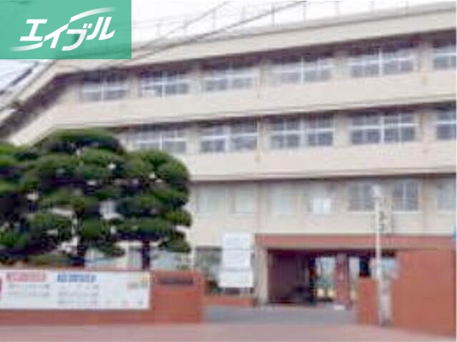 中学校　総社市立総社西中学校（中学校）まで1241m