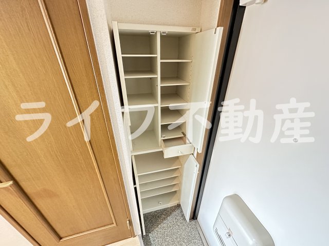 収納　十分な収納スペースがあります