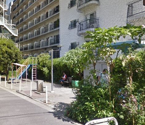 公園　上大崎児童遊園（公園）まで500m