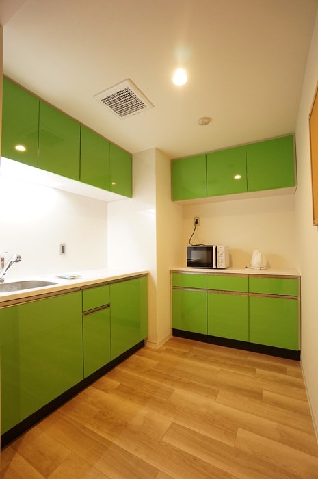 キッチン　シェアハウス専用の共有キッチン