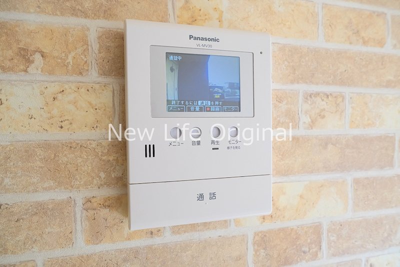 セキュリティ　TVモニターホン付きで安心です☆