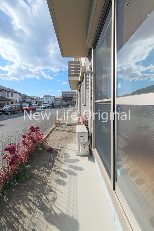 バルコニー　周辺には閑静な住宅街が広がります☆