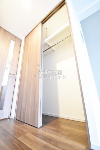 収納　クローゼット付きでお部屋もスッキリ♪