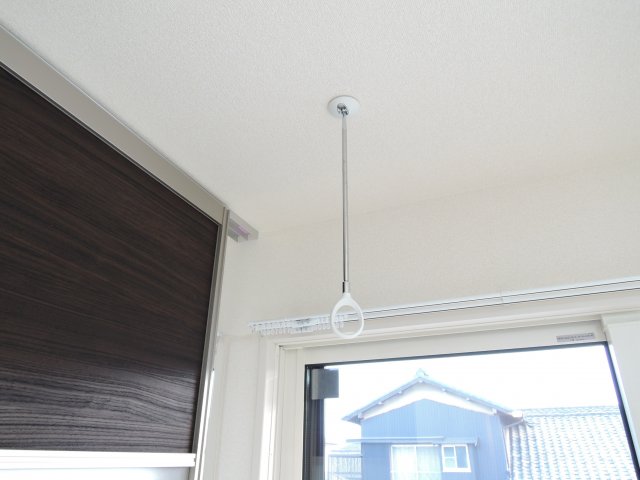 その他設備　室内物干し