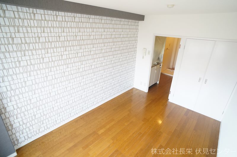 その他部屋・スペース　アクセントクロスがオシャレ♪