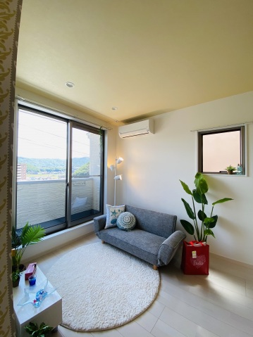 眺望　※写真は同物件別部屋の写真です。実際の色味と相違がある場合は