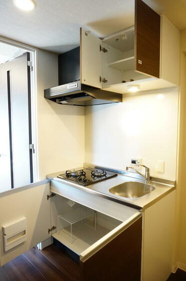 キッチン　４Ｆのお部屋の写真です。現況優先。