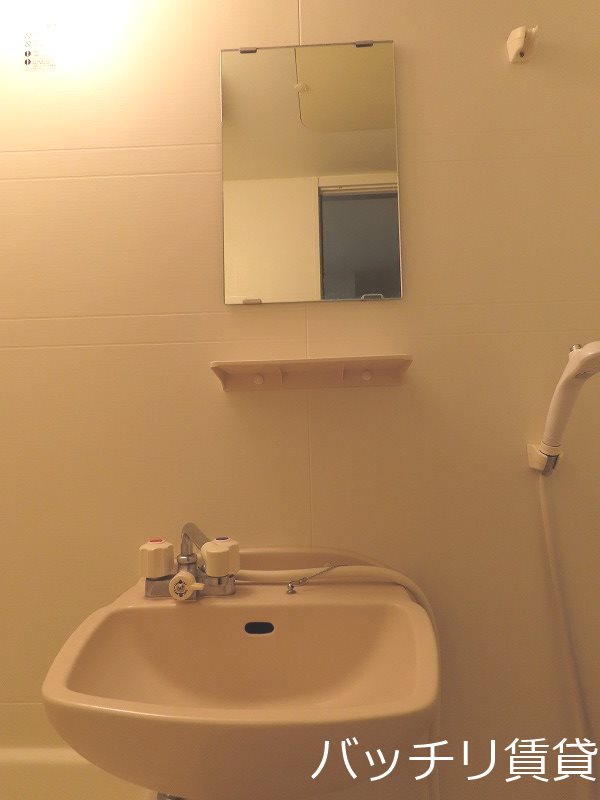 洗面設備　別号室タイプの為、現状を優先致します。