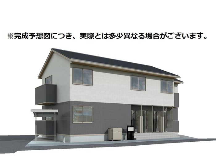 建物外観　D-room内山V・軽量鉄骨造