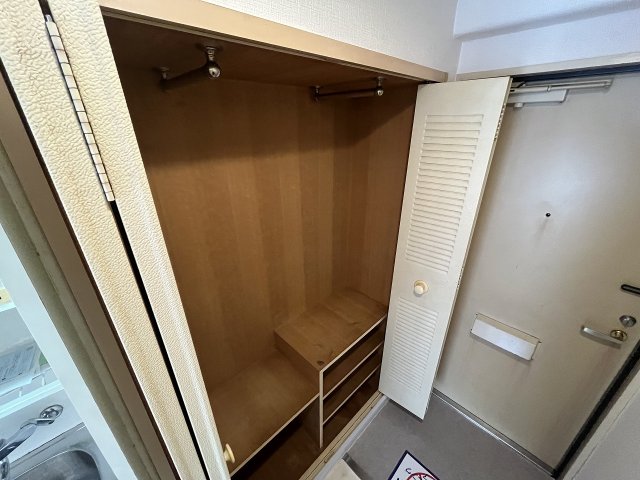 収納　十分な収納スペースがあります