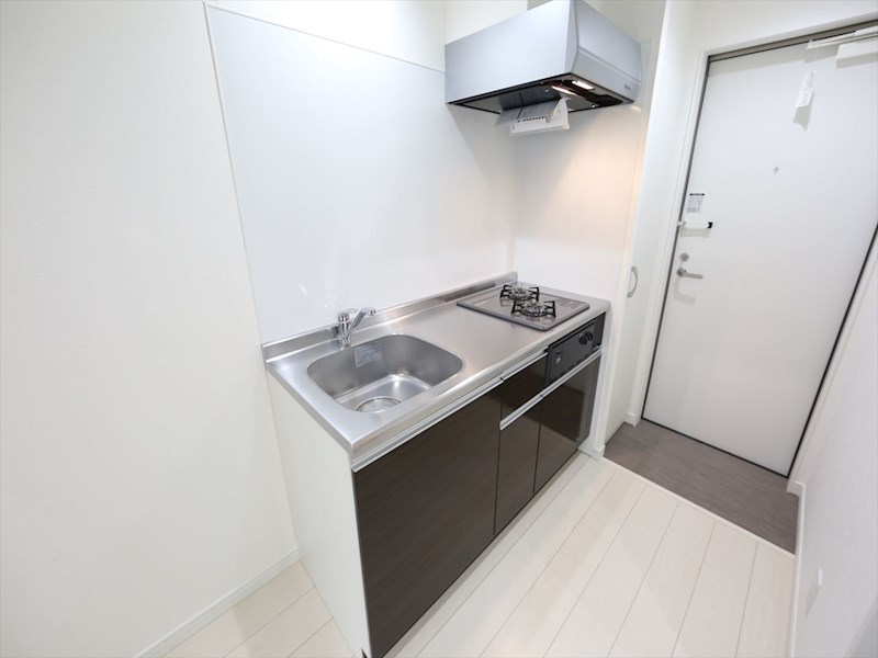 キッチン　システムキッチン（ガス2口コンロ付）