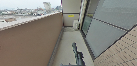 バルコニー　※別部屋の写真です