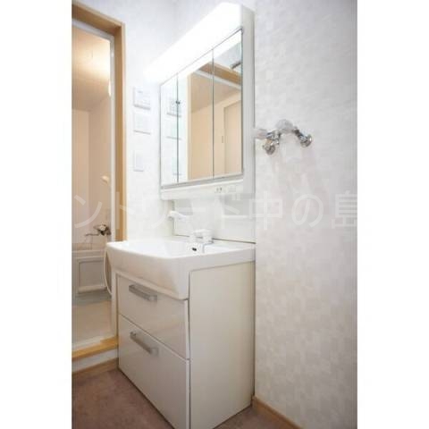 洗面設備　詳細は、ウィンドワード中の島店までご相談下さい。