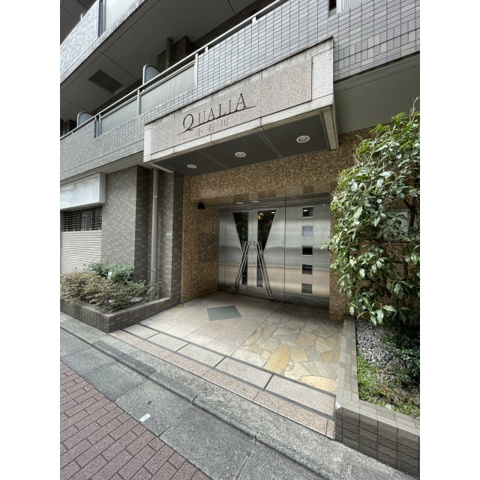 エントランス　クオリア小石川　文京区小石川2