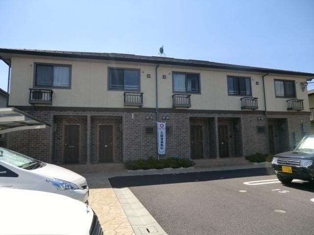 建物外観　オール電化メゾネット　専用庭付き