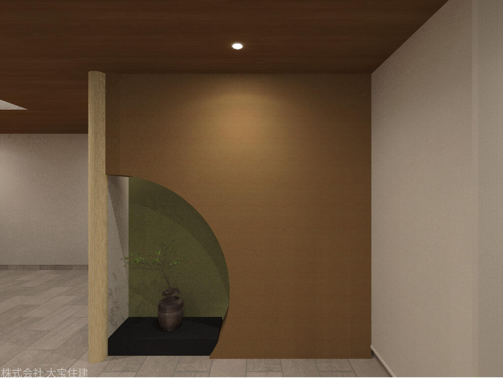 エントランス　完成イメージ図