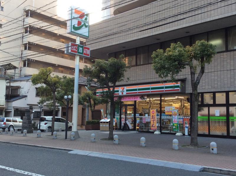 コンビニ　セブンイレブン広島天満町店（コンビニ）まで209m