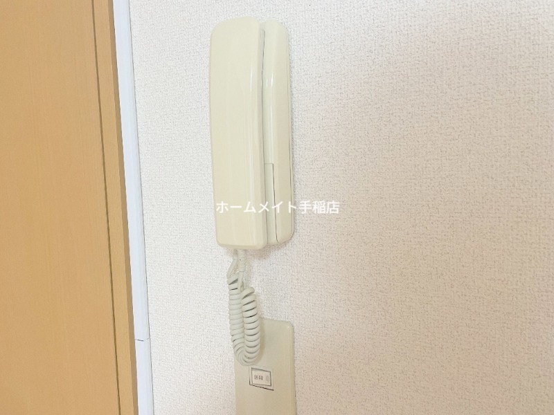 セキュリティ　インターホンで安心です♪