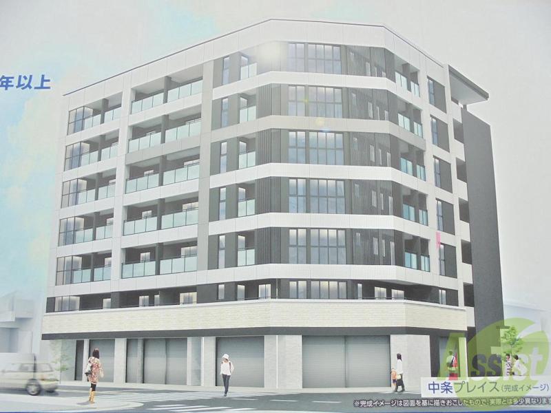 建物外観　茨木市西中条町「中条プレイス」