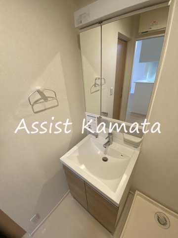 洗面設備　写真は同タイプの別号室です