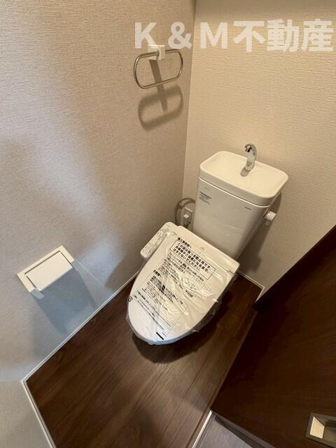 トイレ　ゆったりとした空間のトイレです