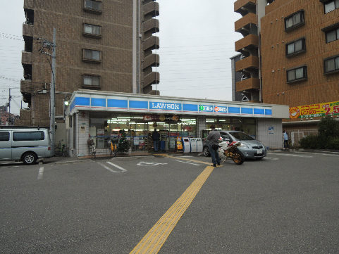 コンビニ　ローソン 長原駅西店（コンビニ）まで311m