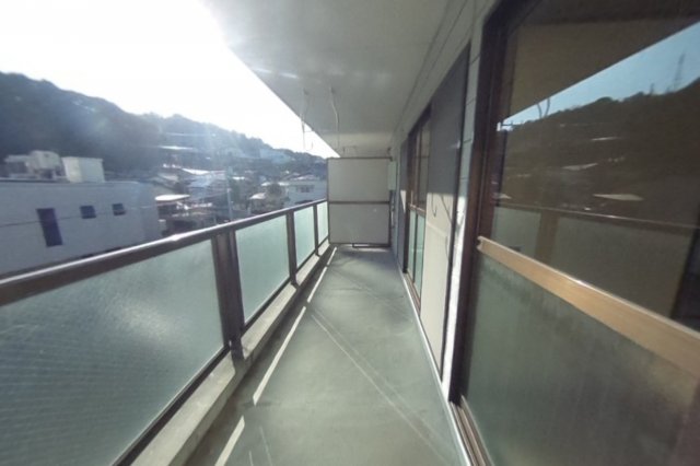 バルコニー　2022年1月撮影