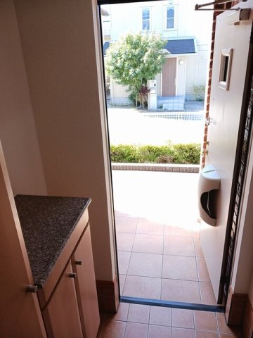 玄関　ゆったりとした玄関です