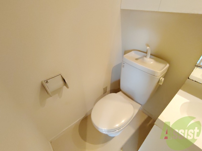 トイレ　トイレは使いやすくきれいで清潔感があります。