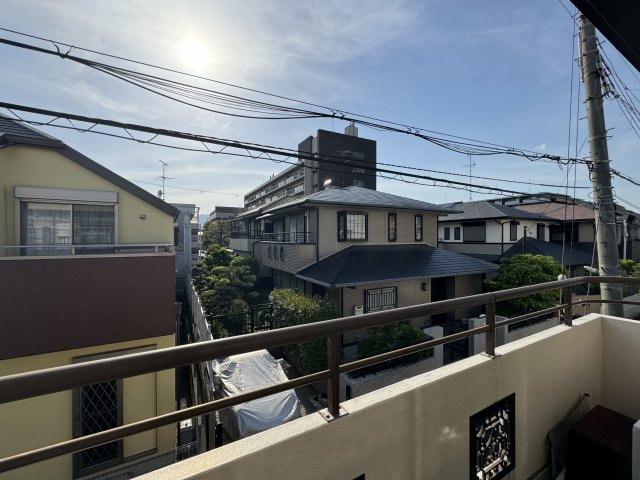 眺望　静かな住宅街です