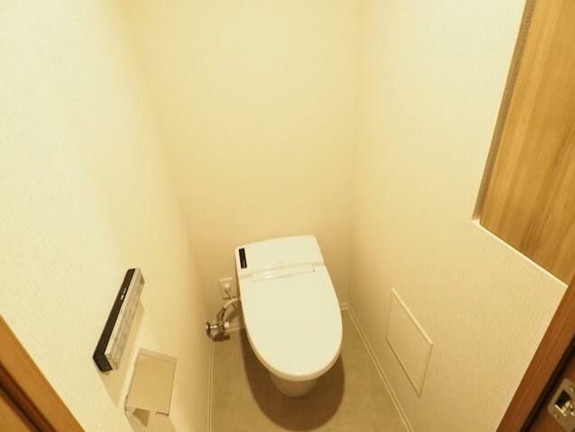 トイレ　ウォシュレット付きが嬉しいトイレです