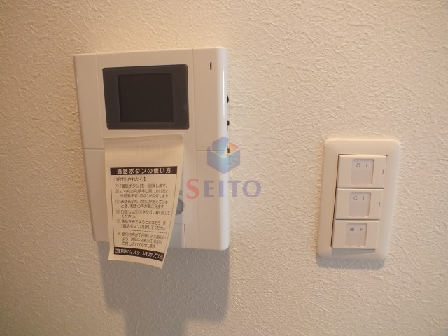 セキュリティ　モニターホンで防犯性アップ