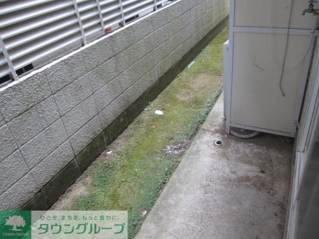 バルコニー　庭