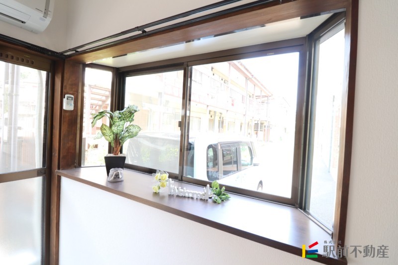 眺望　アコーディオカーテン付き