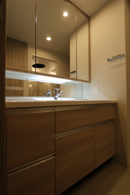 洗面設備　モデルルーム