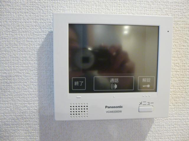 セキュリティ　モニター付きインターフォン