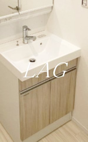 洗面設備　洗面台です。（同仕様です。）