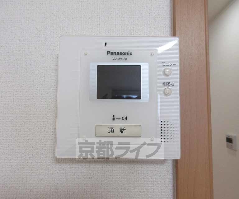 セキュリティ　モニター付で安心！