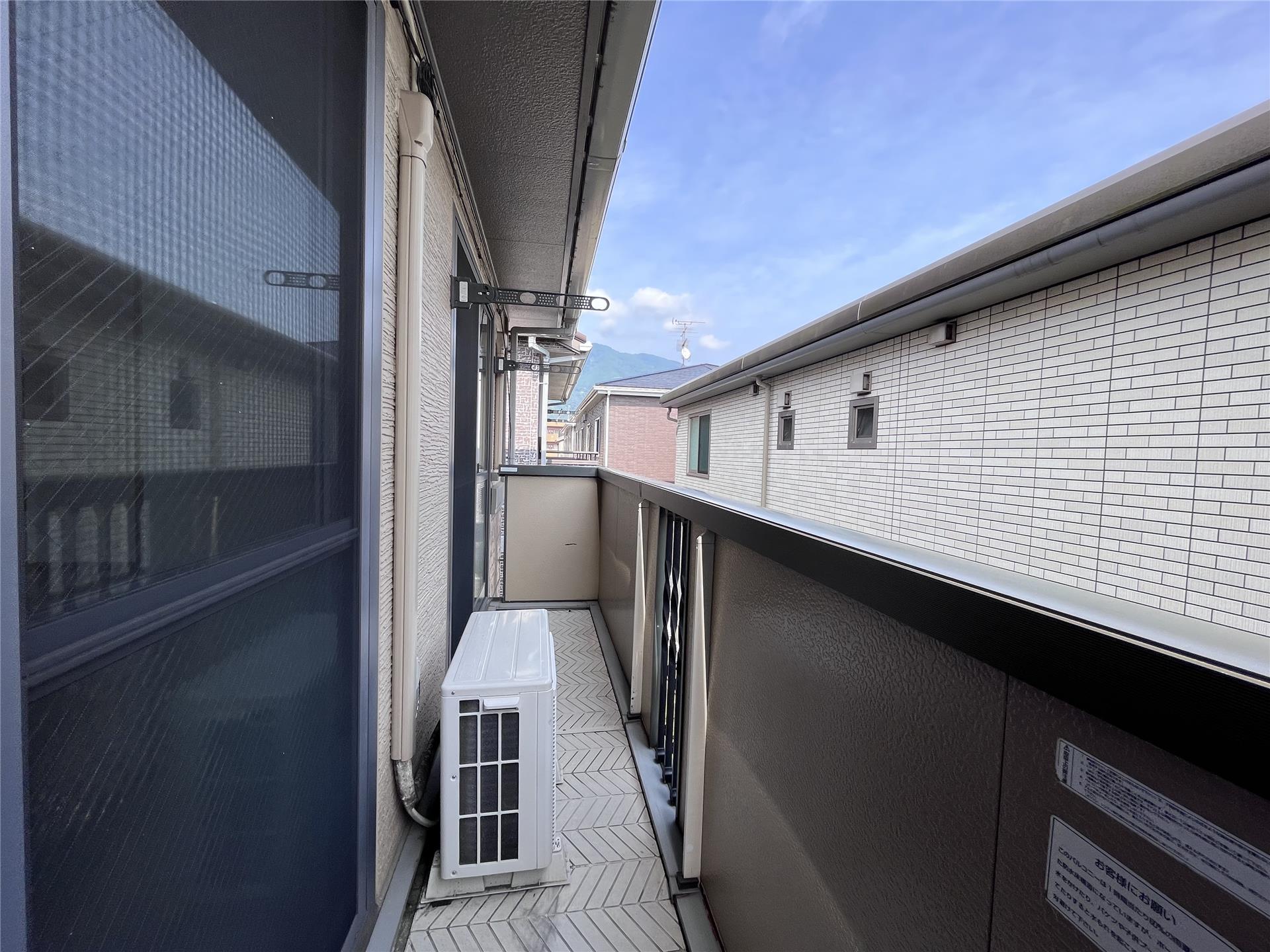 バルコニー　日当たり良好なバルコニー♪