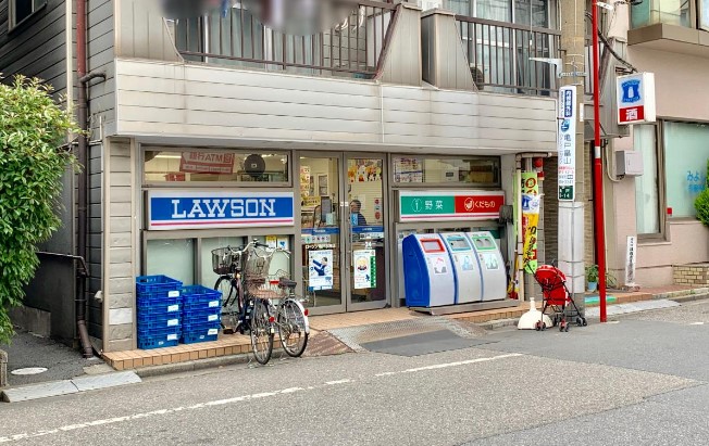 コンビニ　ローソン亀戸水神店（コンビニ）まで158m