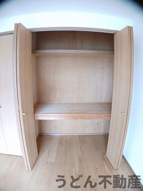 収納　うどん県のお部屋探しはうどん不動産へ うどんちゃんとLINE