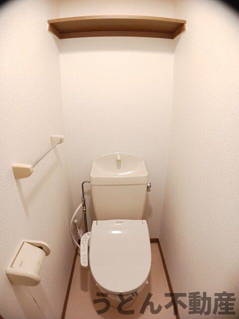 トイレ　うどん県のお部屋探しはうどん不動産へ うどんちゃんとLINE