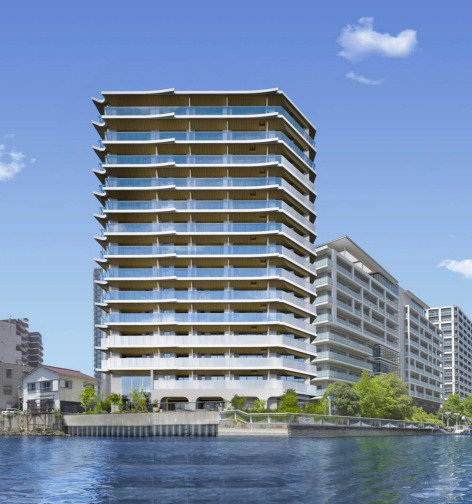 建物外観　※外観パース