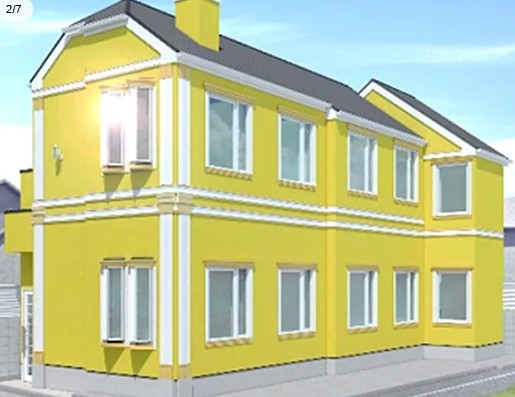 建物外観　外観パース 敷金礼金0円