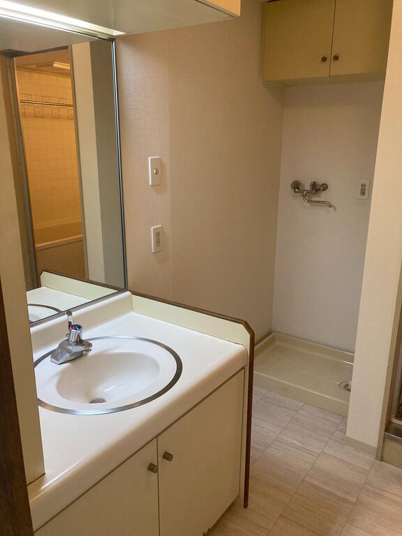 洗面設備　※他号室の写真になります。雰囲気のご参考にどうぞ♪